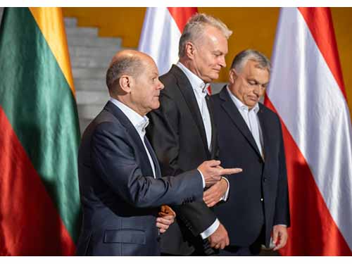 G. Nausėda ir ES lyderiai sieks nulaužti vengrų veto dėl Ukrainos